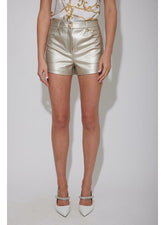 GENERATION LOVE RAYNA LEATHER SHORTS